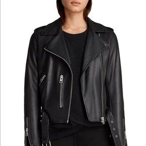 AllSaints Balfern Leather Biker Jacket